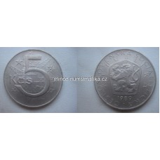 5 Kčs 1989 RL